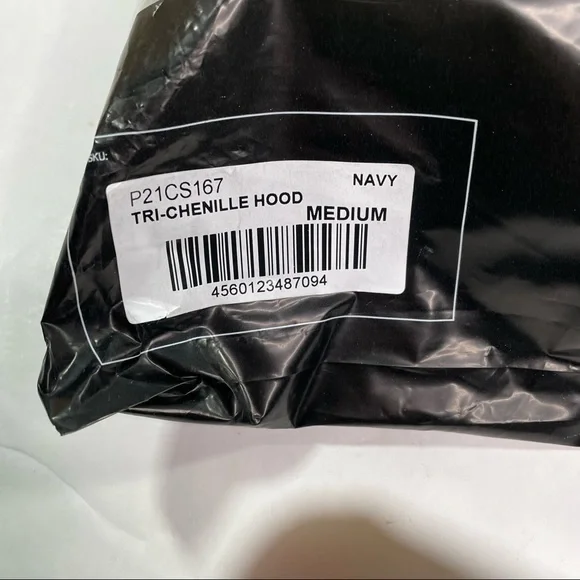 Palace Skateboards Men Medium Size Chenille TriFerg Navy Color Hoodie Sweatshirt - Picture 8 of 8